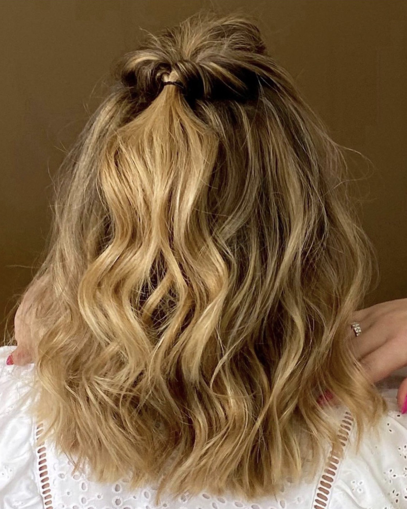 balayage, tonos miel caramelo, tintes para el cabello