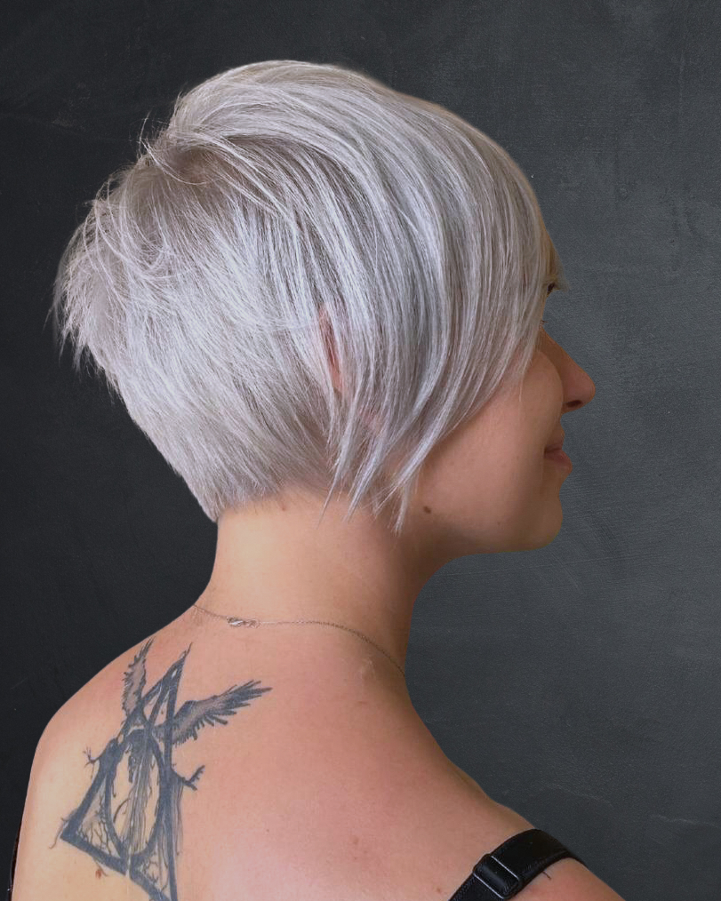 pixie haircut