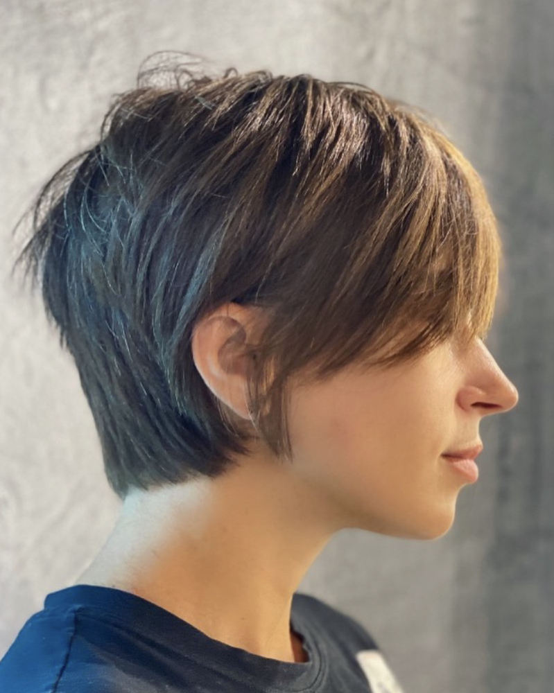 pixie haircut