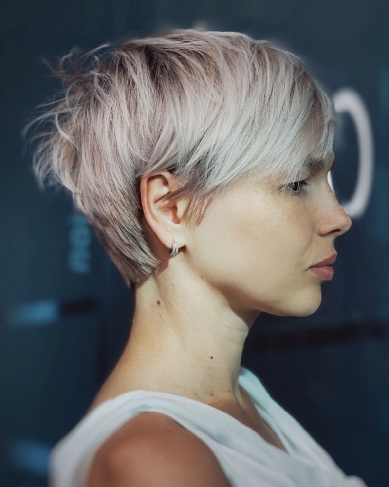 pixie haircut