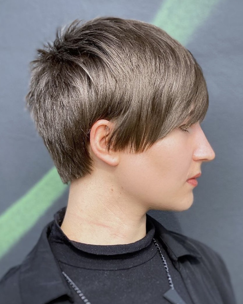 pixie haircut