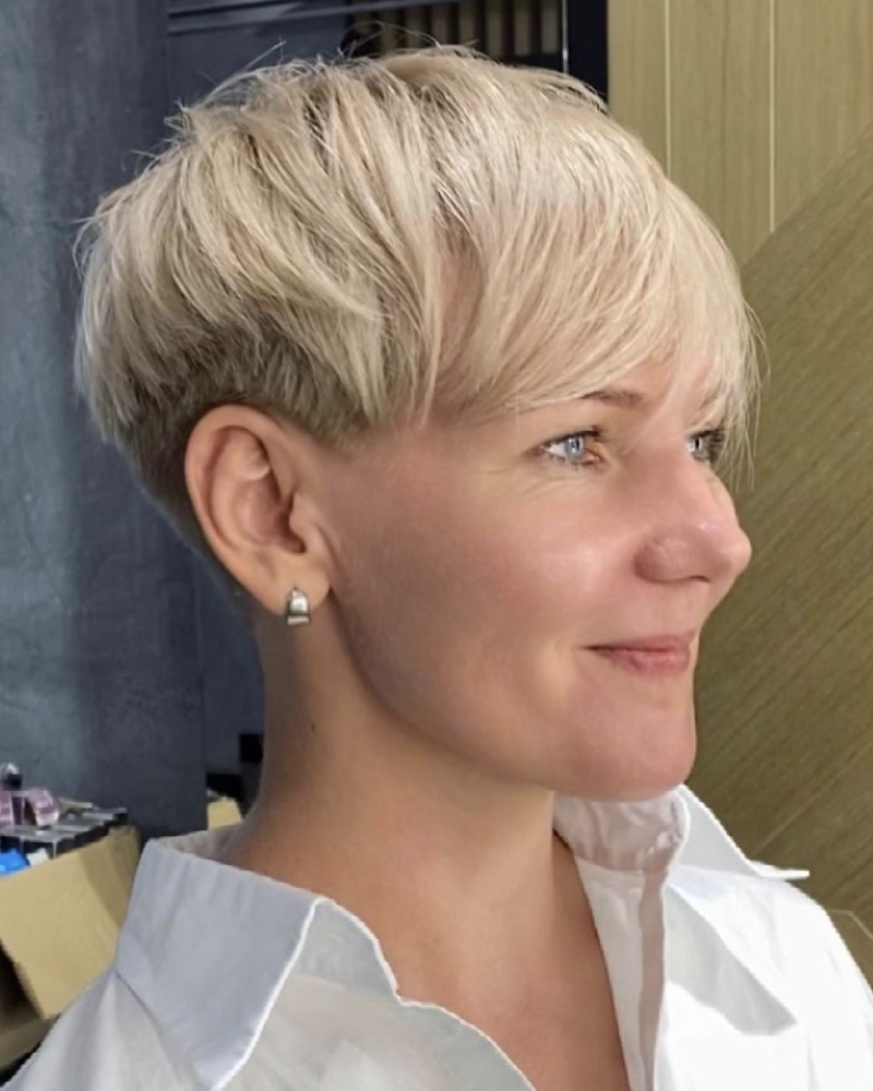 pixie haircut