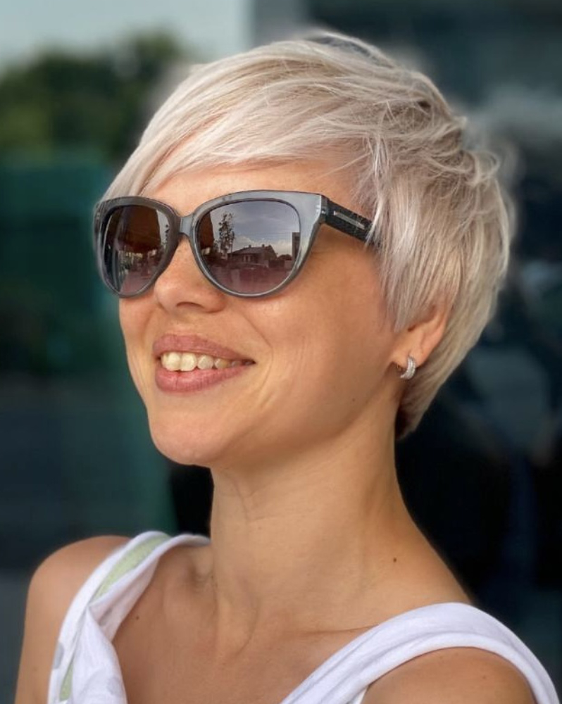 pixie haircut