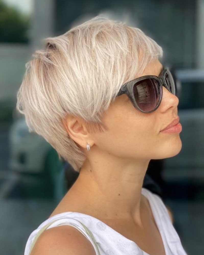 pixie haircut