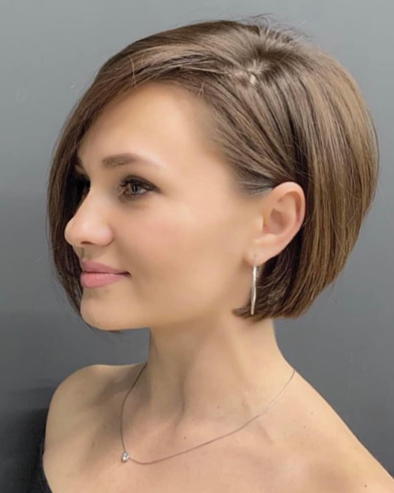 short pixie-bob haircut for women